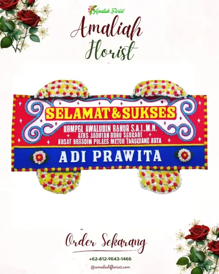 Papan Bunga Ucapan Selamat Sijangkung